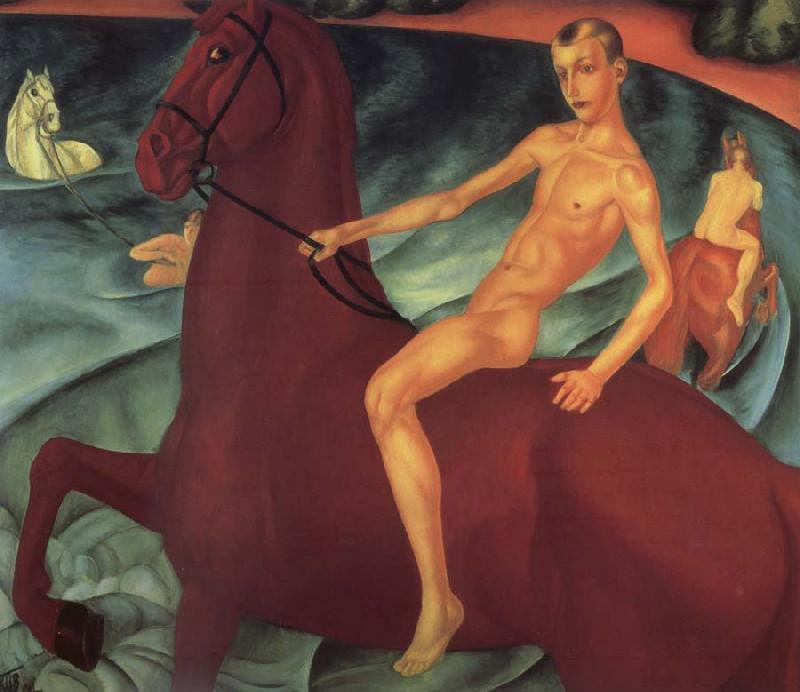 Kusma Petrow-Wodkin The bath of the red horse